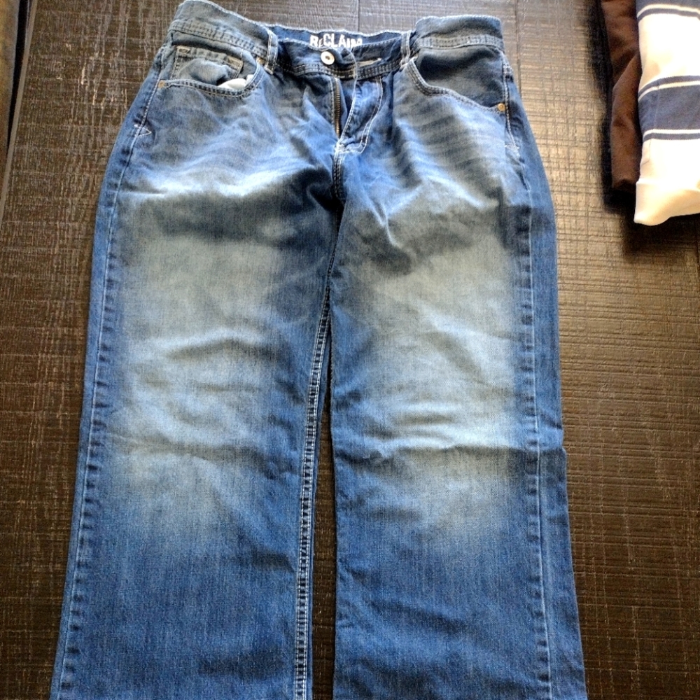 Reclaim blue jeans